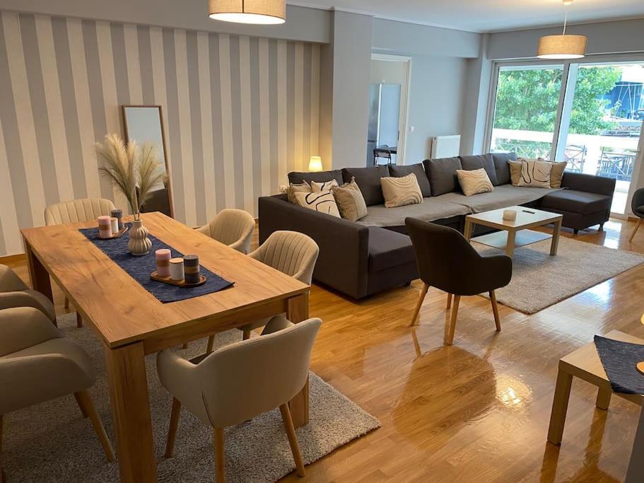 Classy 3Br With 2 Bathrooms Apartment In Marousi Athén Kültér fotó